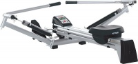 гребной тренажер kettler kadett rowing machine серебряный-черный