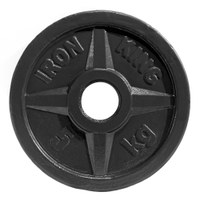 диск чугунный iron king star 51 мм 5 кг. черный