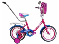 велосипед детский motor princess 14" розовый