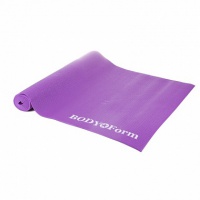 коврик гимнастический body form bf-ym01c в чехле 173x61x0,4 см фиолетовый