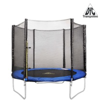 батут dfc trampoline fitness 12ft-tr-e с сеткой (366 см)