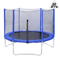 батут dfc trampoline fitness 16ft наружн.сетка, синий (488см)