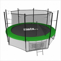 батут unix 10ft (305 см) inside green