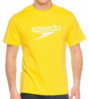 футболка speedo julle unisex t-shirt унисекс (302b) желтая