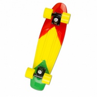 скейтборд maxcity mc plastic board small color