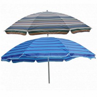 зонт пляжный 001-025 n/c р200см blue/white/green