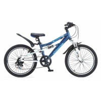 велосипед novatrack 20" action-js200 темно-синий 7 скоростей