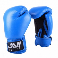 боксерские перчатки е023 сине-черные