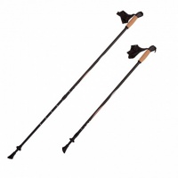 палки для скандинавской ходьбы rgx 2-секционные 85-135 см nws-11 черный
