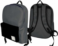 рюкзак барс acoola city style basic, серый-черный