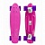 скейтборд maxcity mc plastic board gloss small pink