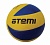 мяч волейбольный atemi tornado, синтетическая кожа pvc, желт-син